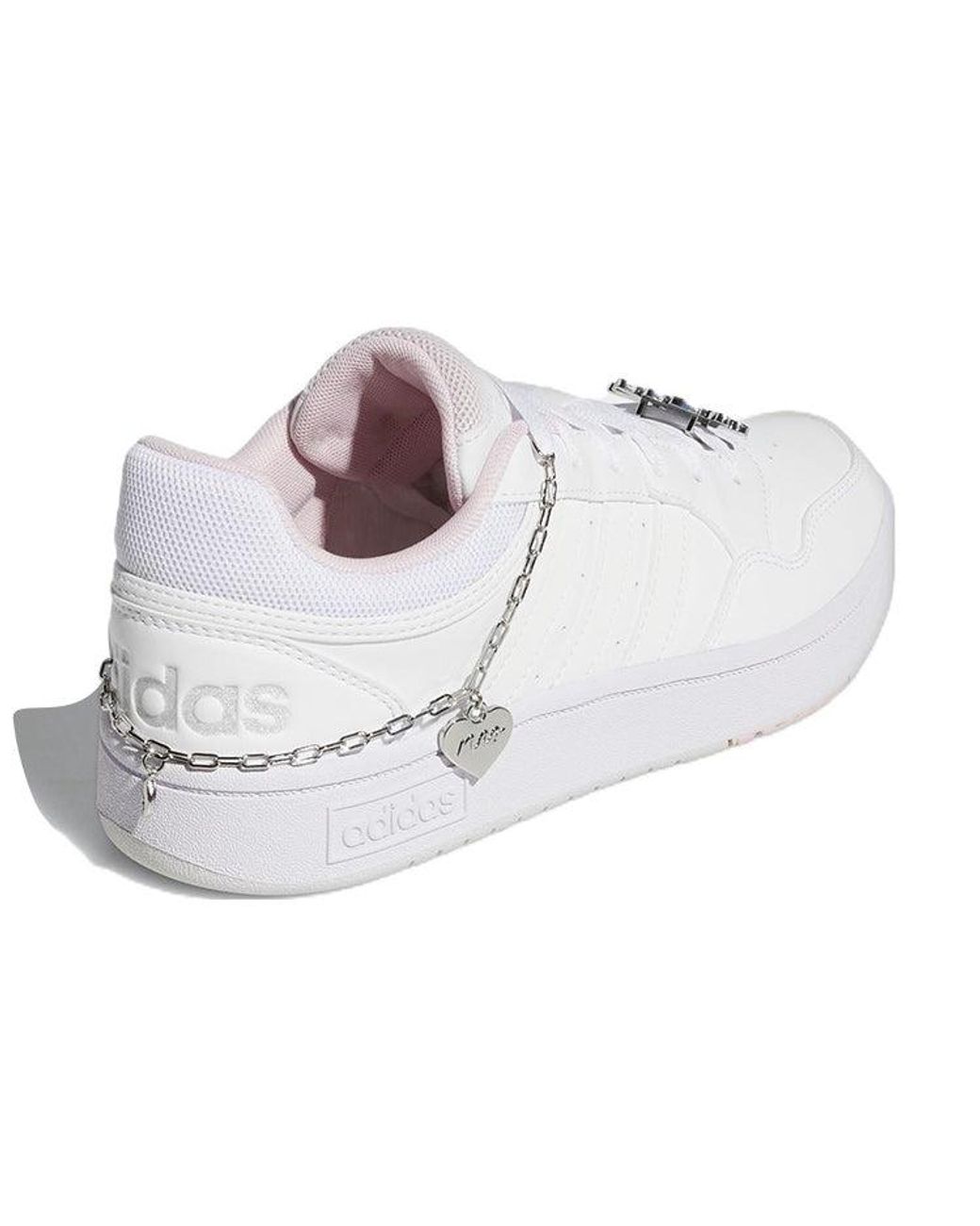 Adidas White (Wmns) Hoops 3.0 Shoes