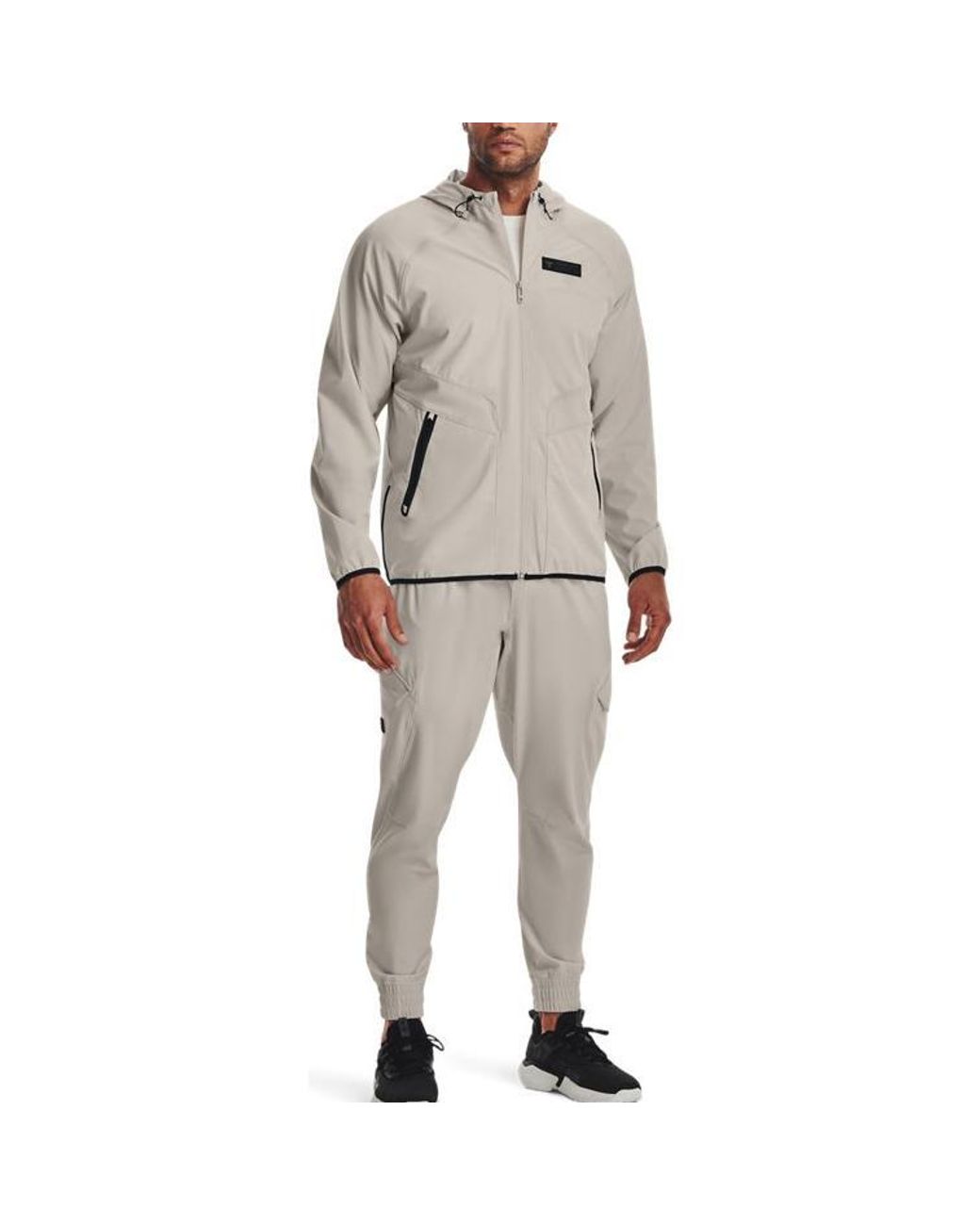 Under Armour Gray Project Rock Unstoppable Pants Khaki' for men