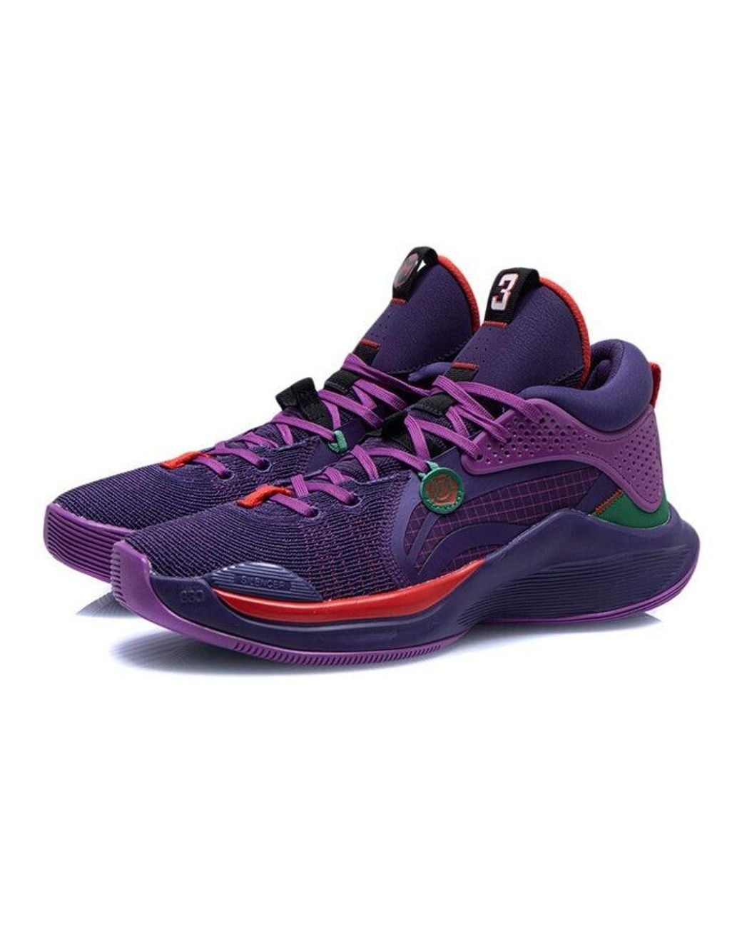 Li-ning Purple Silencer C.J. Mccollum 'Dark' for men