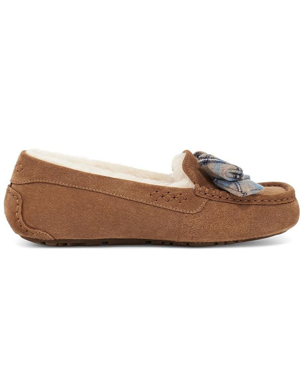 Ugg Brown (Wmns) Ansley Plaid Bow 'Chestnut'