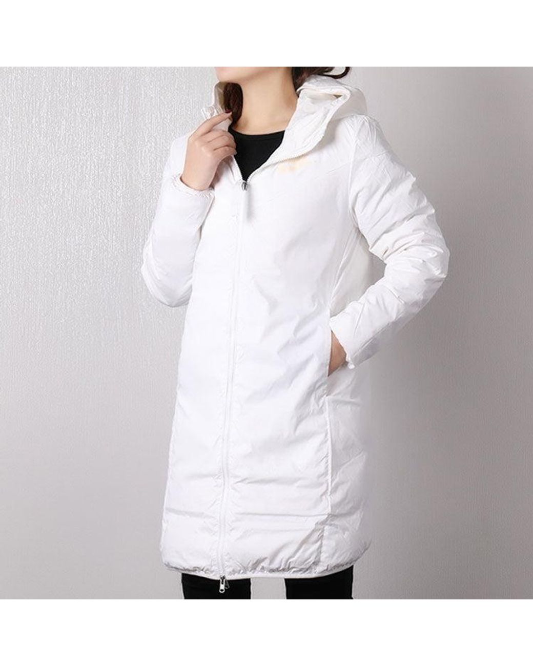 Nike White (Wmns) Windrunner Down Fill Rev Parka