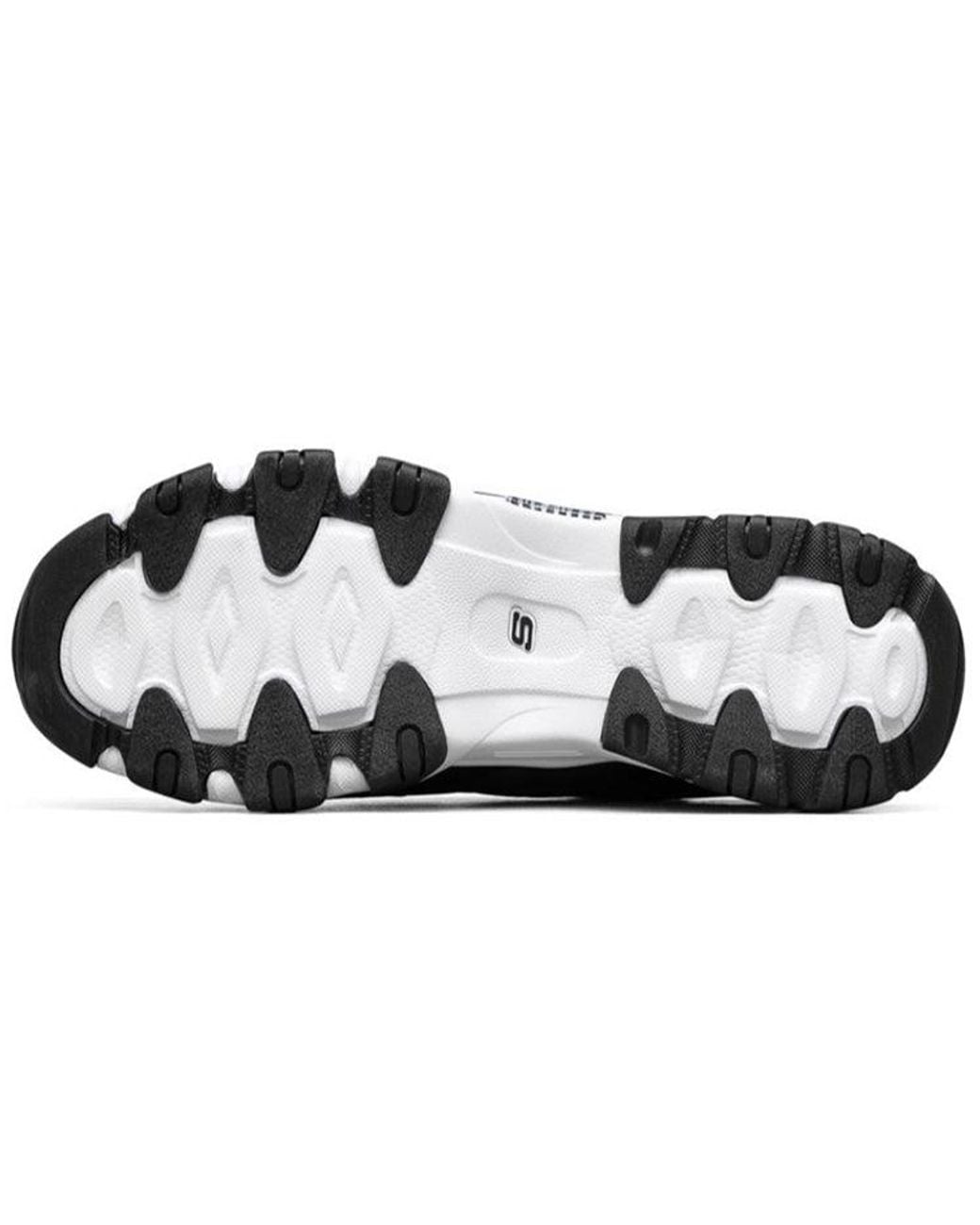 Skechers Black (Wmns) D'Lites 2.0 Running Shoes