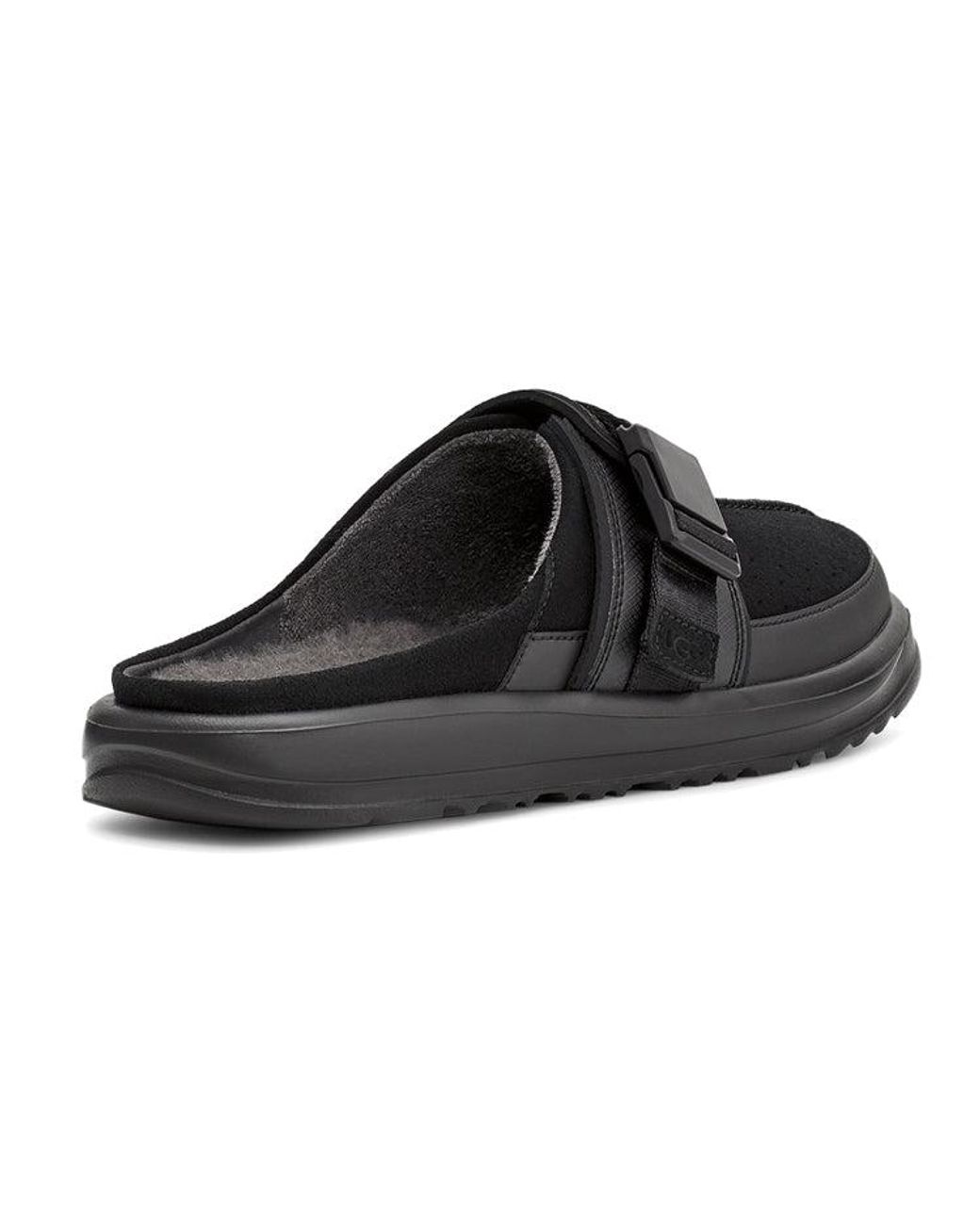 Ugg Black Kick It Slide Cozy Lightweight Fashion Slippers for men