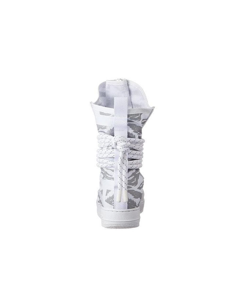 Nike Gray Sf Air Force 1 High 'Winter Camo' for men