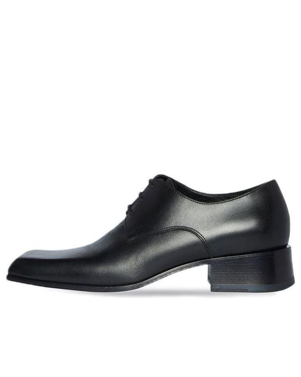 Balenciaga Black Work Derby Shoes for men