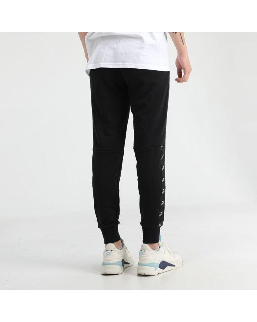 PUMA Black Amplifier Pants for men