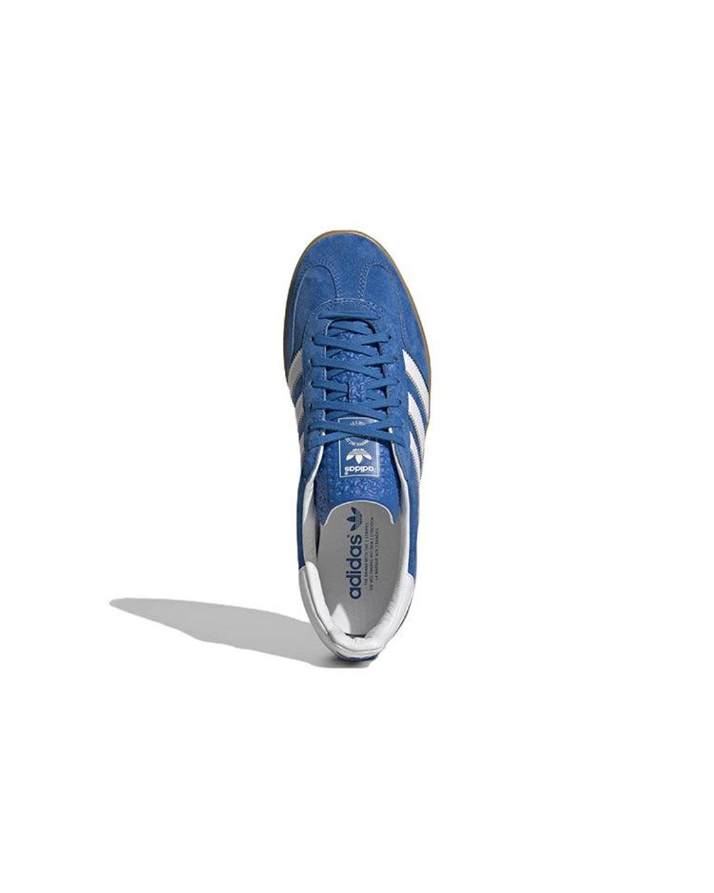 Adidas Blue Gazelle Indoor Bird Gum' for men