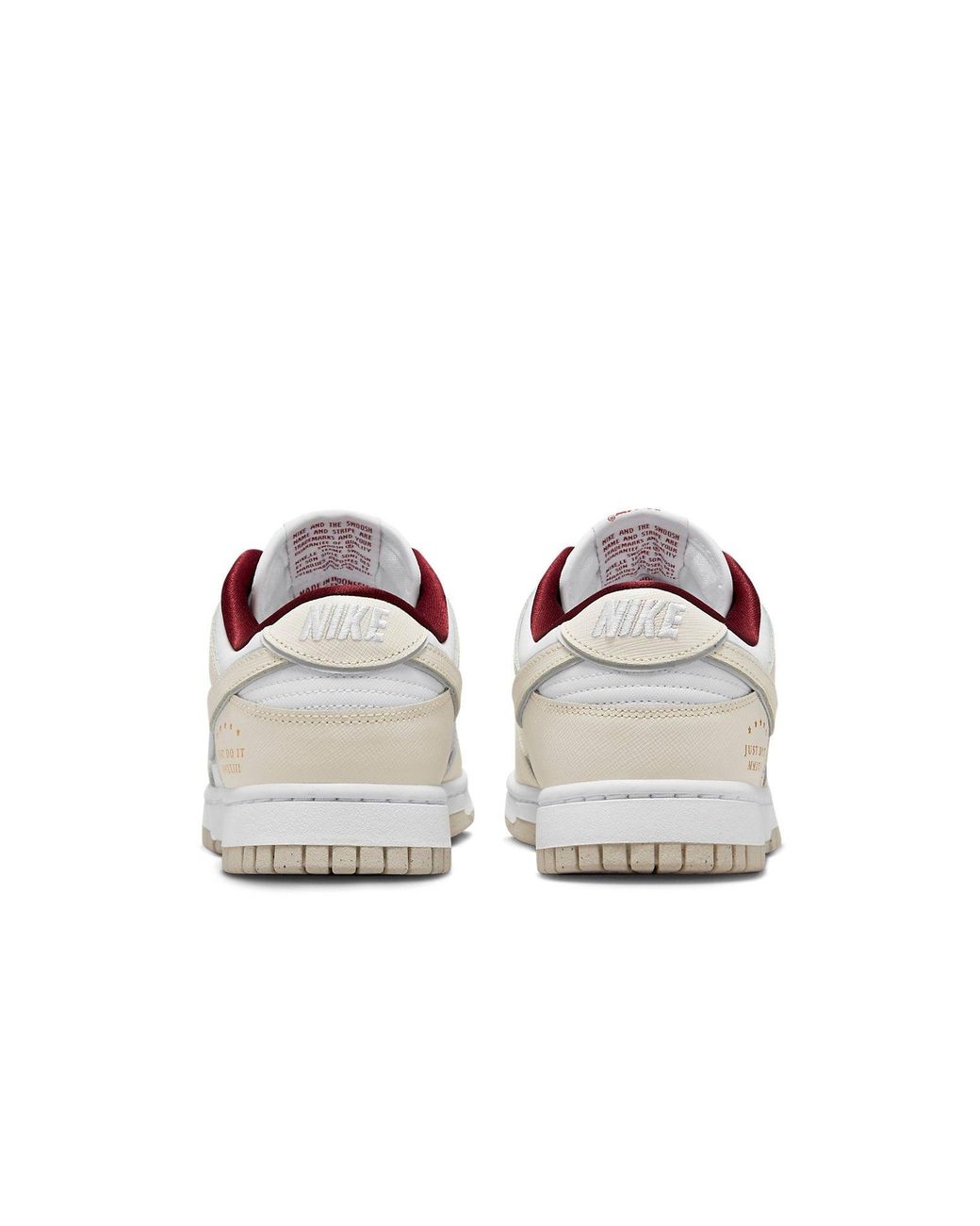 Nike White (Wmns) Dunk Low Se Just Do It Phantom'