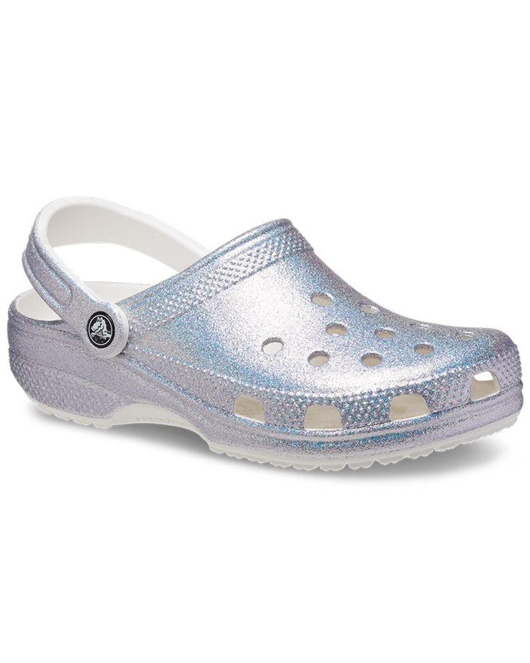 CROCSTM Blue Classic Casual Metallic Sandals