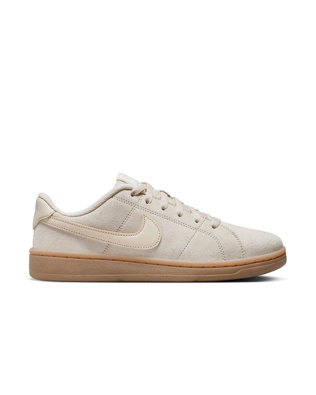 Nike White (Wmns) Court Royale 2 Suede 'Light Orewood'