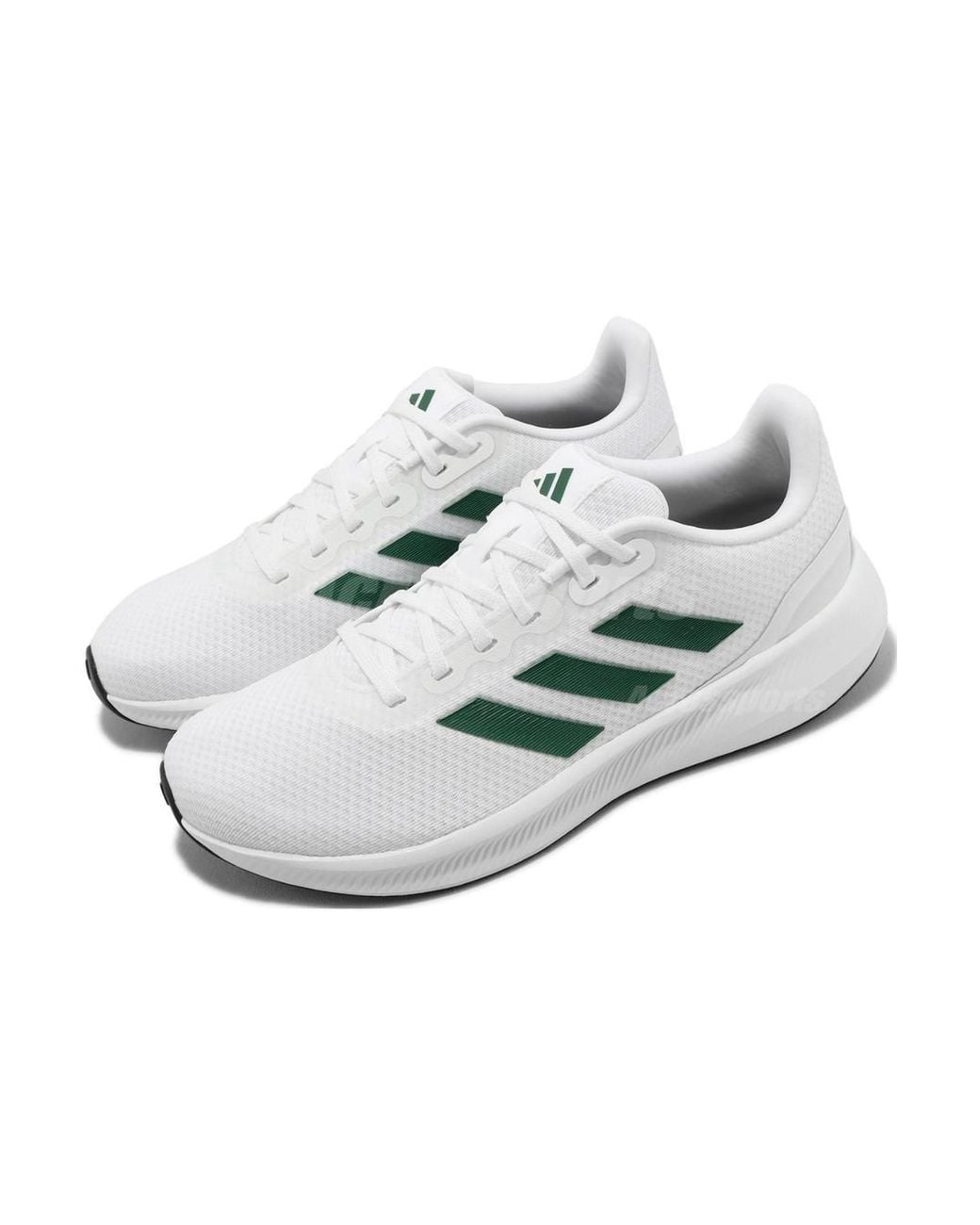 Adidas White Runfalcon 3.0 'Cloud Ggreen' for men