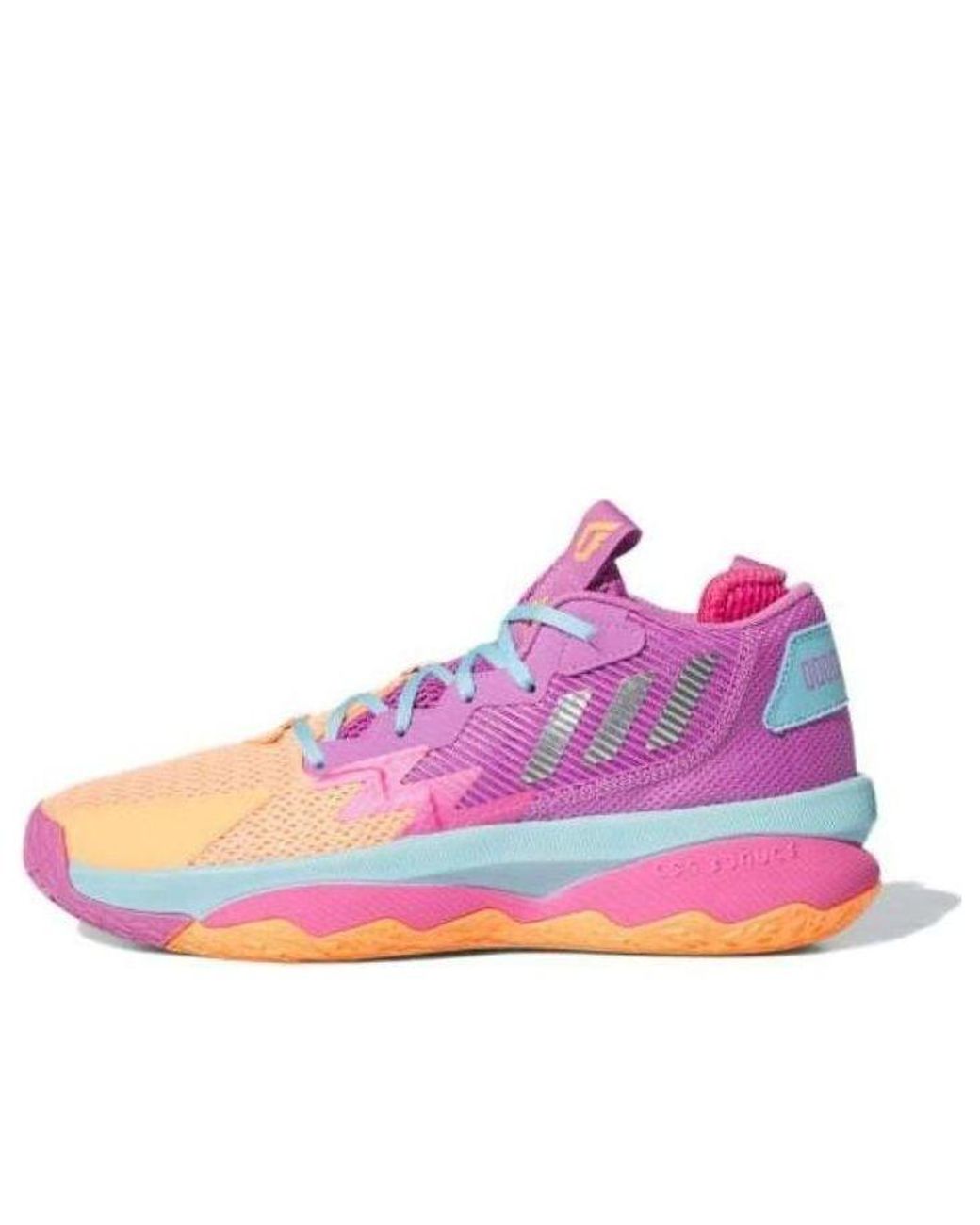 Adidas Purple Chelsea X Dame 8 'Point Gawd' for men
