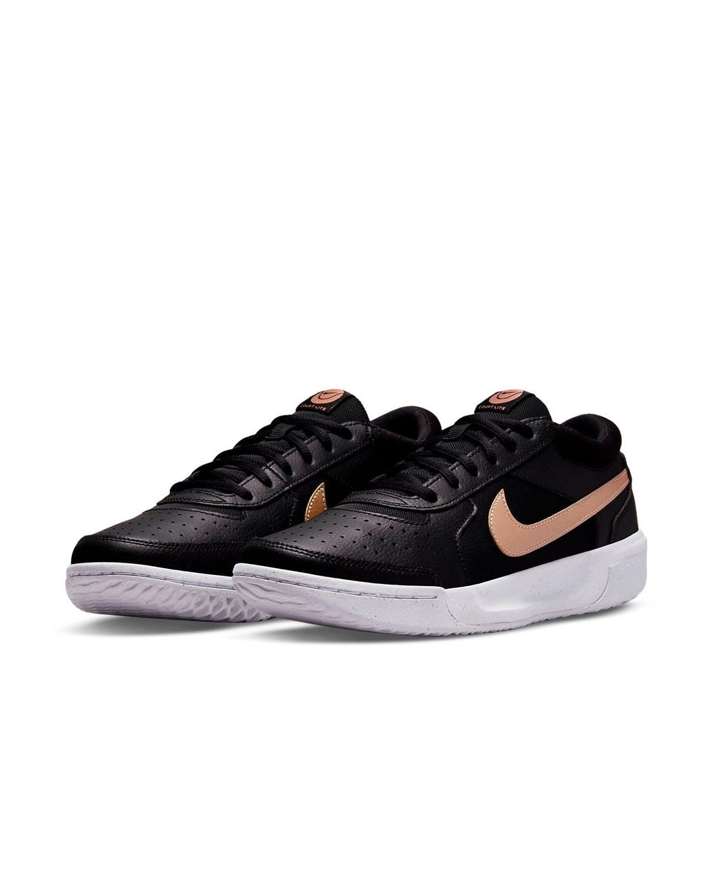 Nike Black (Wmns) Court Zoom Lite 3 Metallic Bronze'