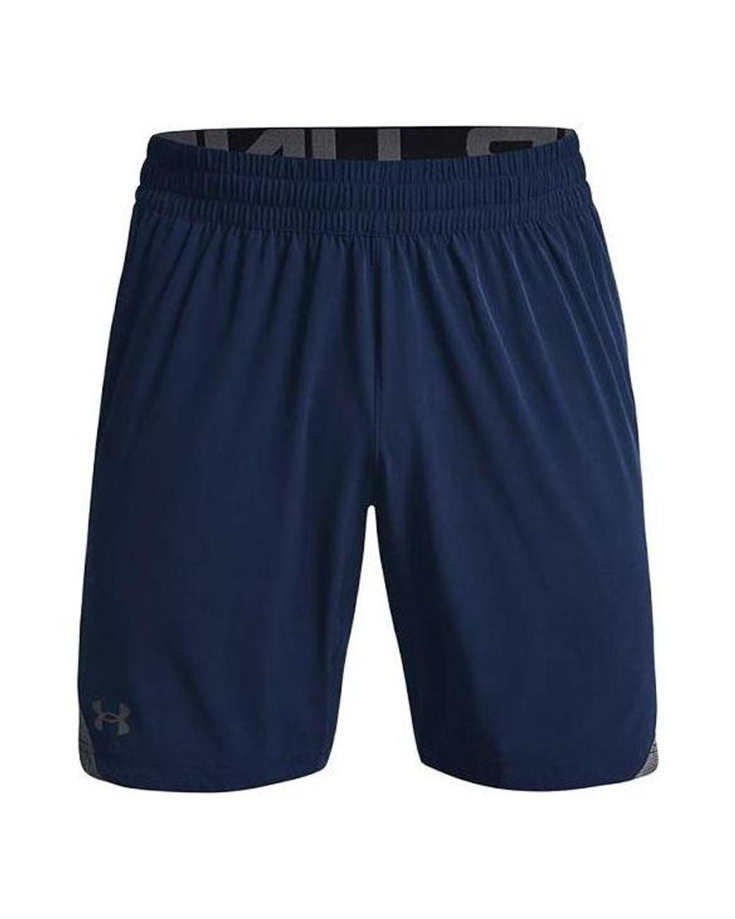 Under Armour Blue Elevated Woven Sports Shorts for men