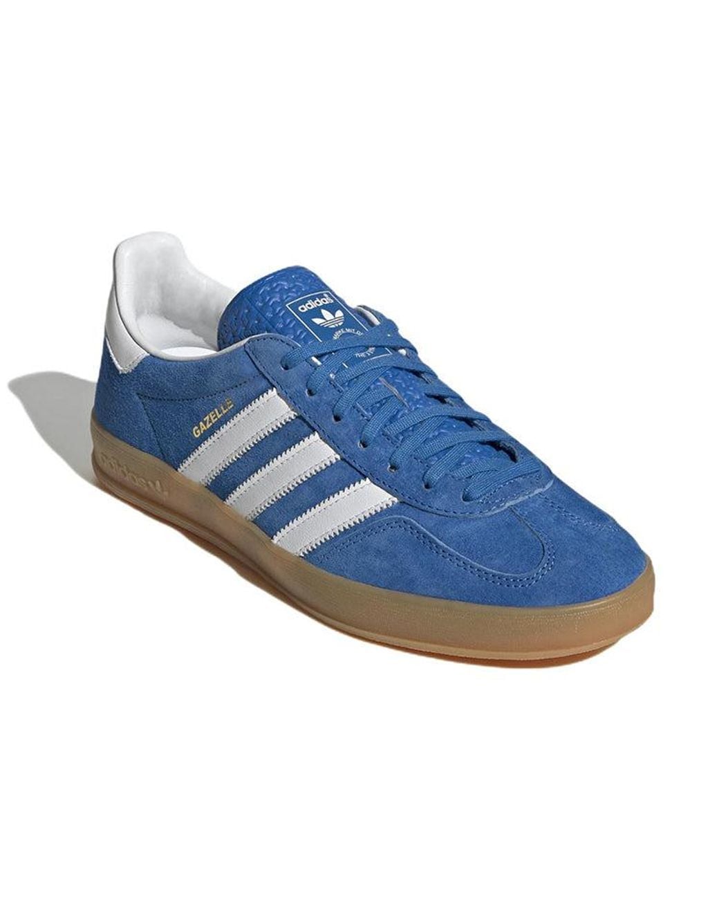 Adidas Blue Gazelle Indoor Bird Gum' for men