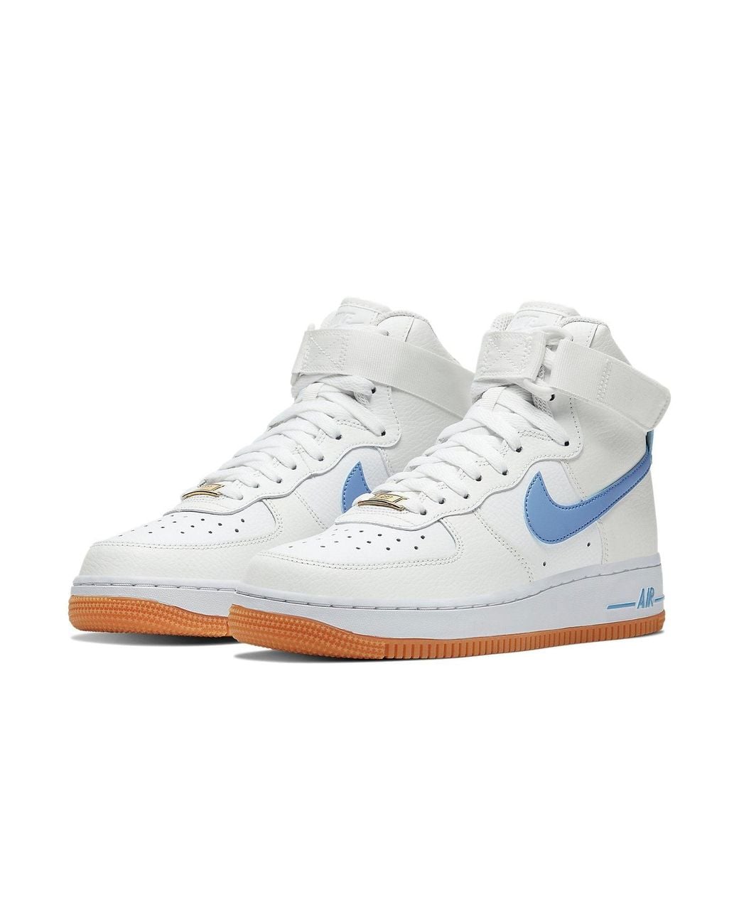 Nike Blue (Wmns) Air Force 1 High Light Gum'