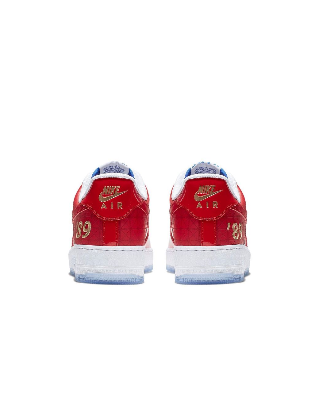 Nike Red Air Force 1 Low '1989 Nba Finals' for men