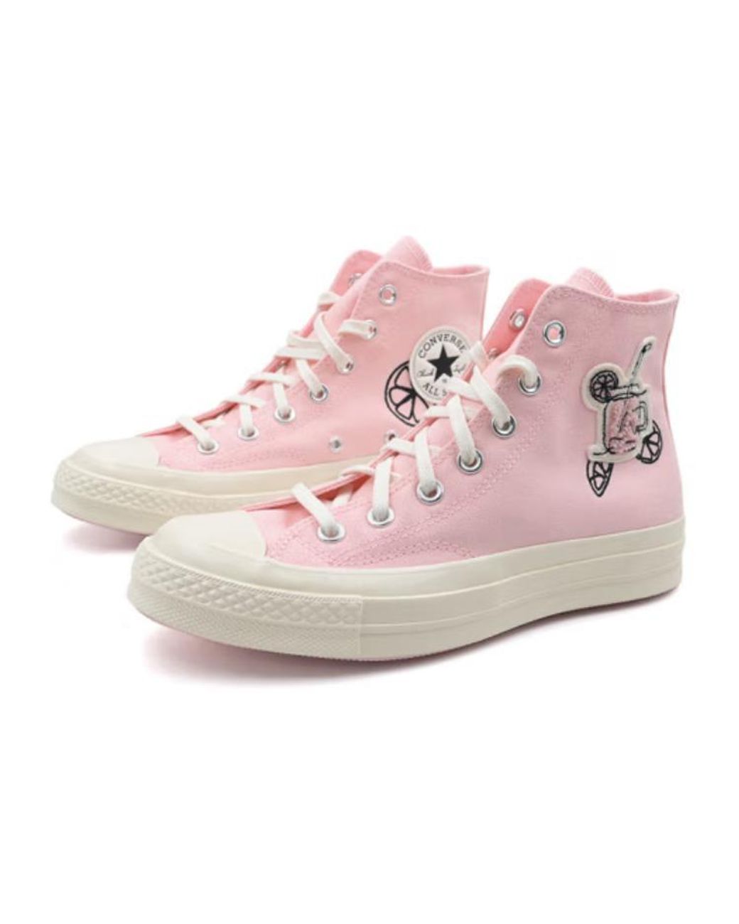 Converse Pink (Wmns) Chuck 1970S Summer Sippin High Top 'Donut Glaze Egret'