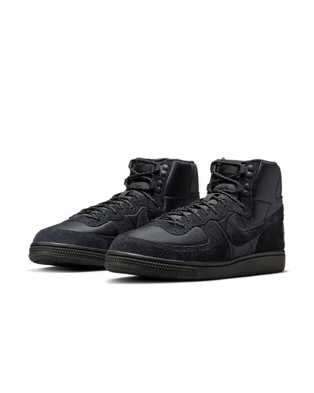 Nike Black Terminator High Hiking Boot 'Triple' for men