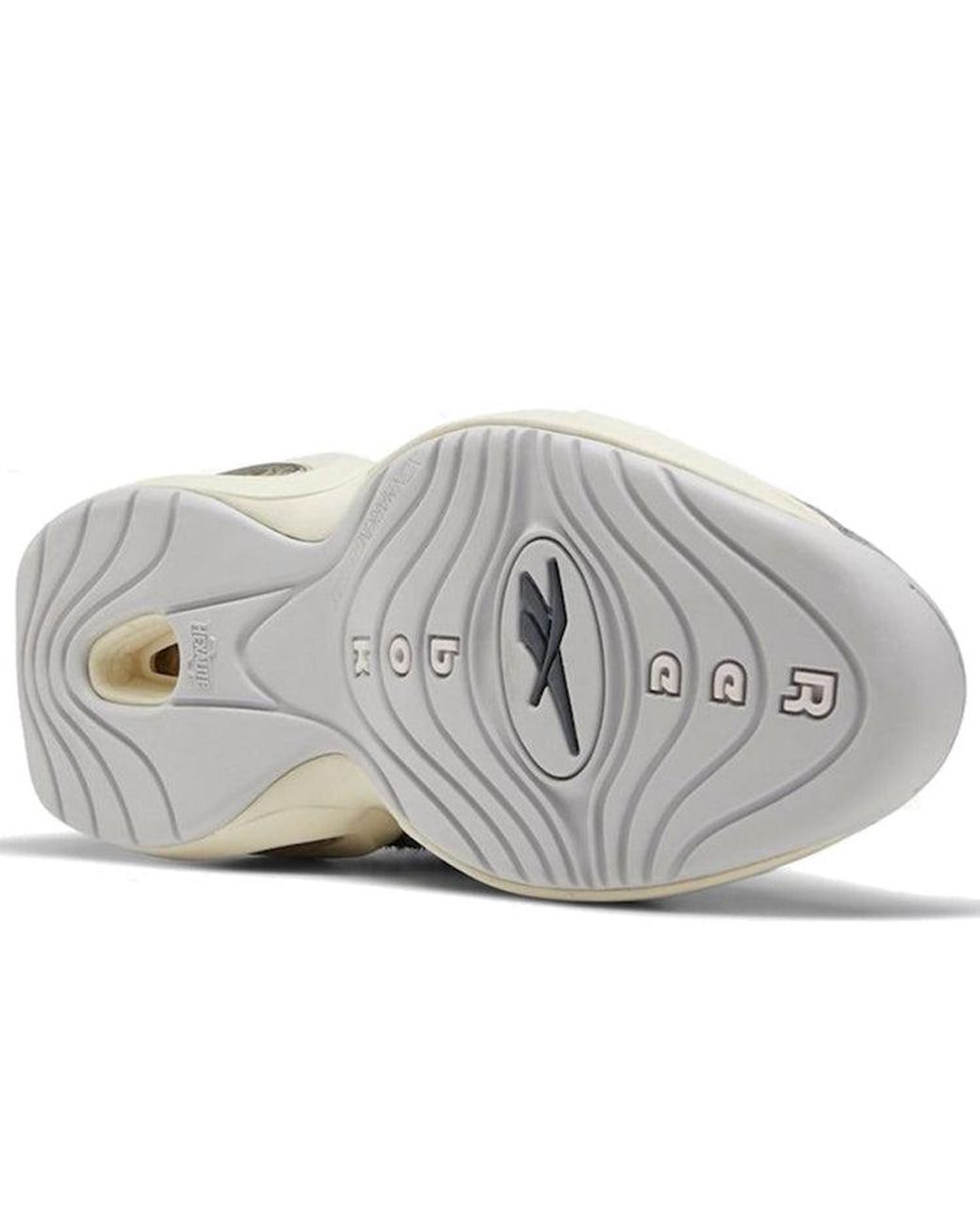 Reebok Blue Question Mid Suede' for men