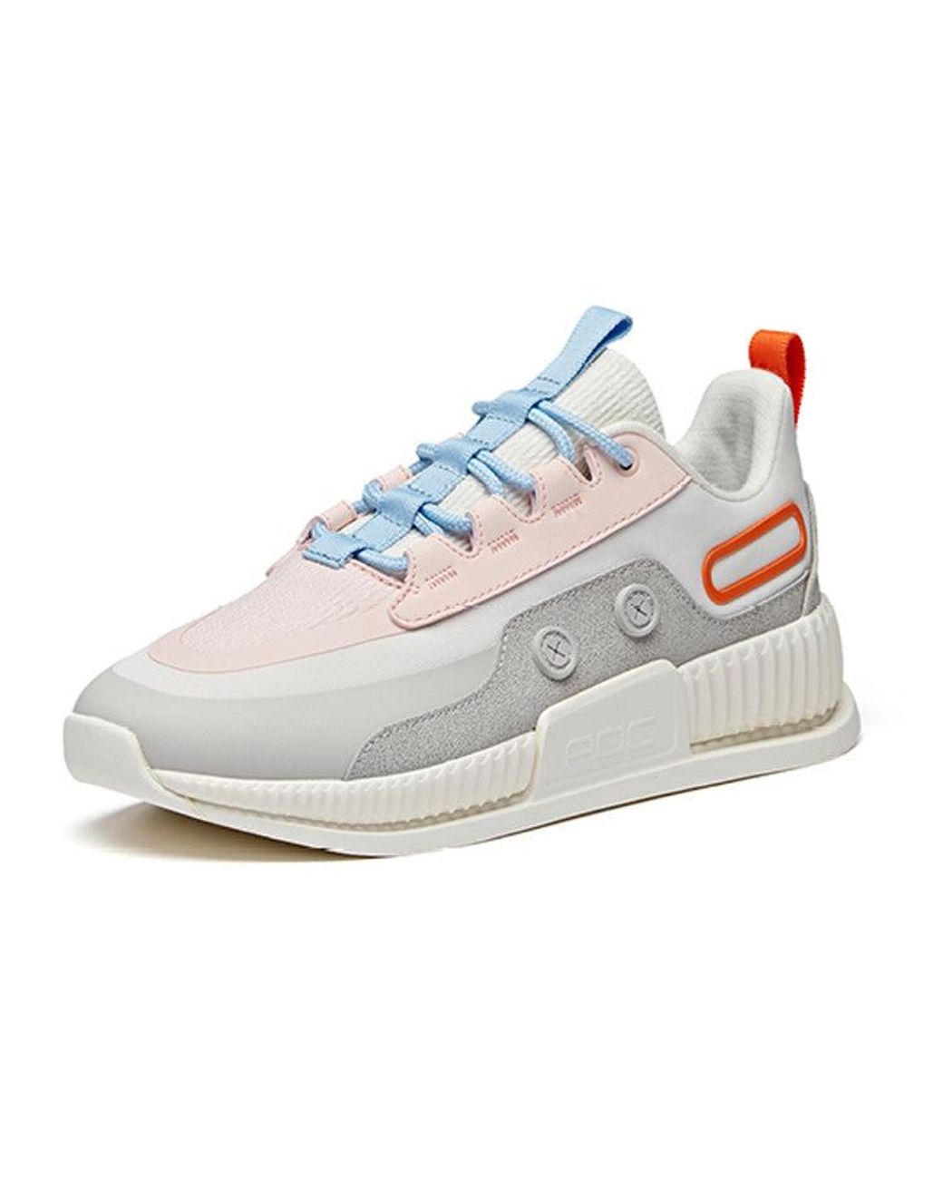 Anta White (Wmns) Life Series Sneakers 'Refuse Mediocrity'