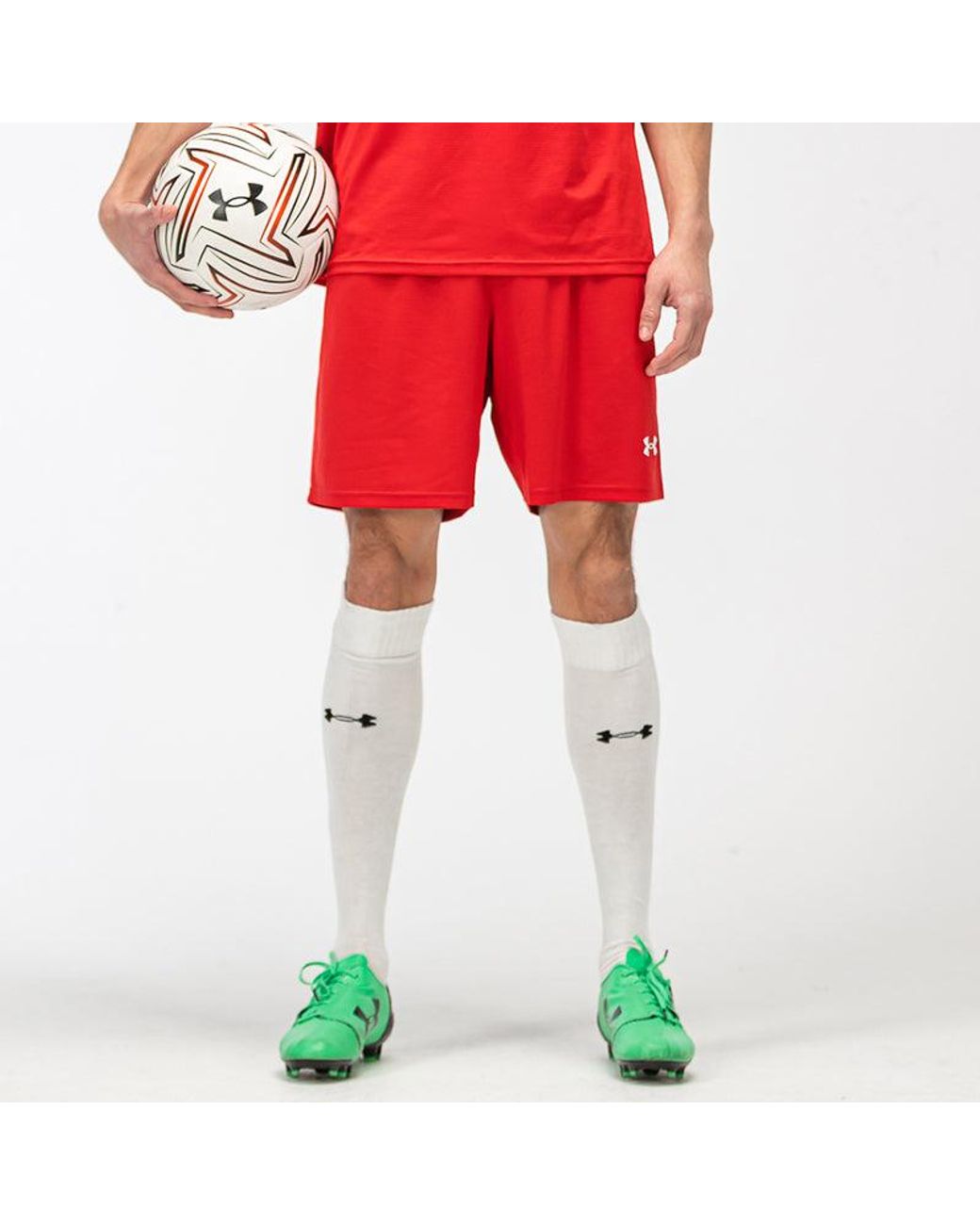 Under Armour Red Launch 7 Shorts for men