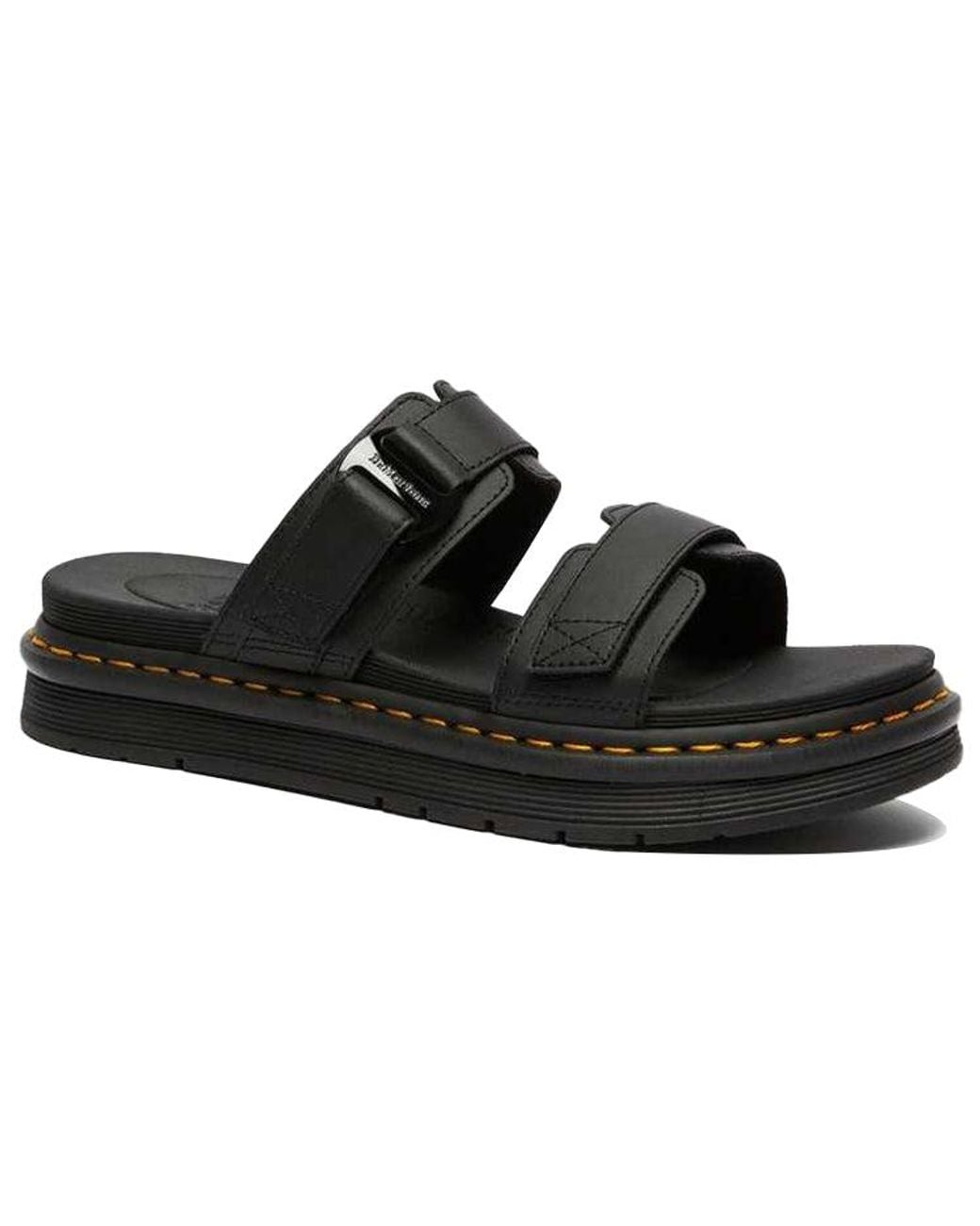 Dr. Martens Black Chilton Slippers for men