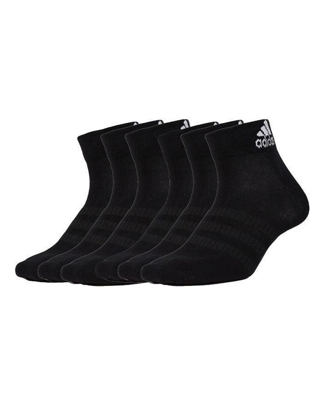 Adidas Black Light Ank Basketball Socks Combination Pack
