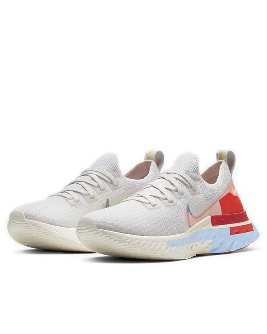 Nike White (Wmns) React Infinity Run Flyknit 'Psychic Coral'