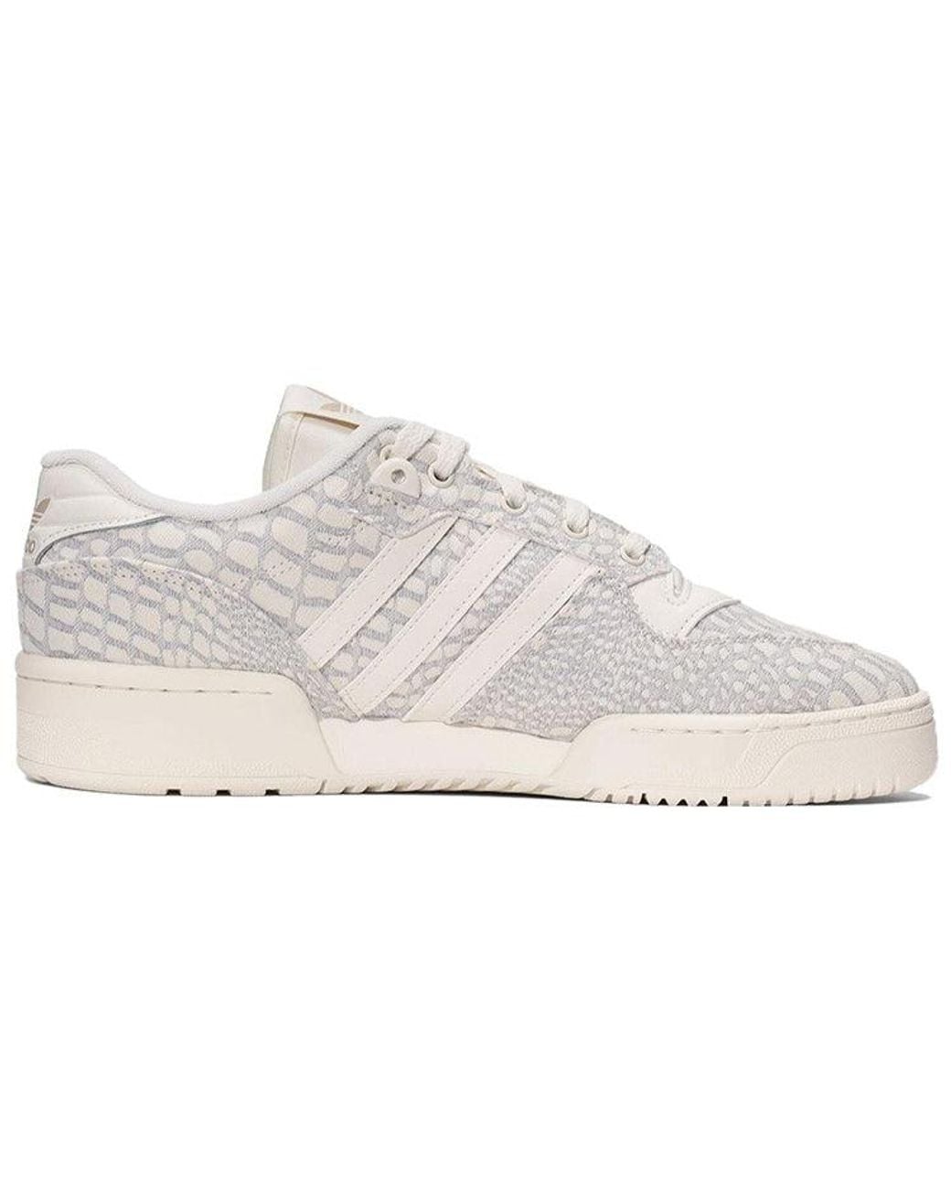 Adidas White Rivalry Low 'Snake Jaquard Pack for men