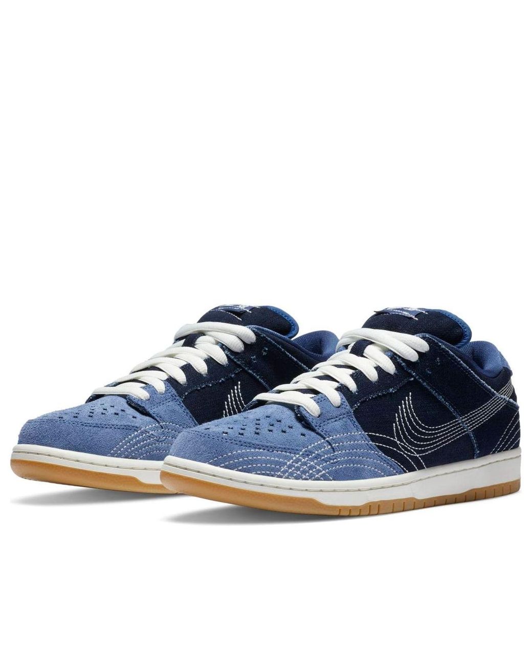 Nike Blue Dunk Low Pro Prm Sb 'Sashiko Pack' for men