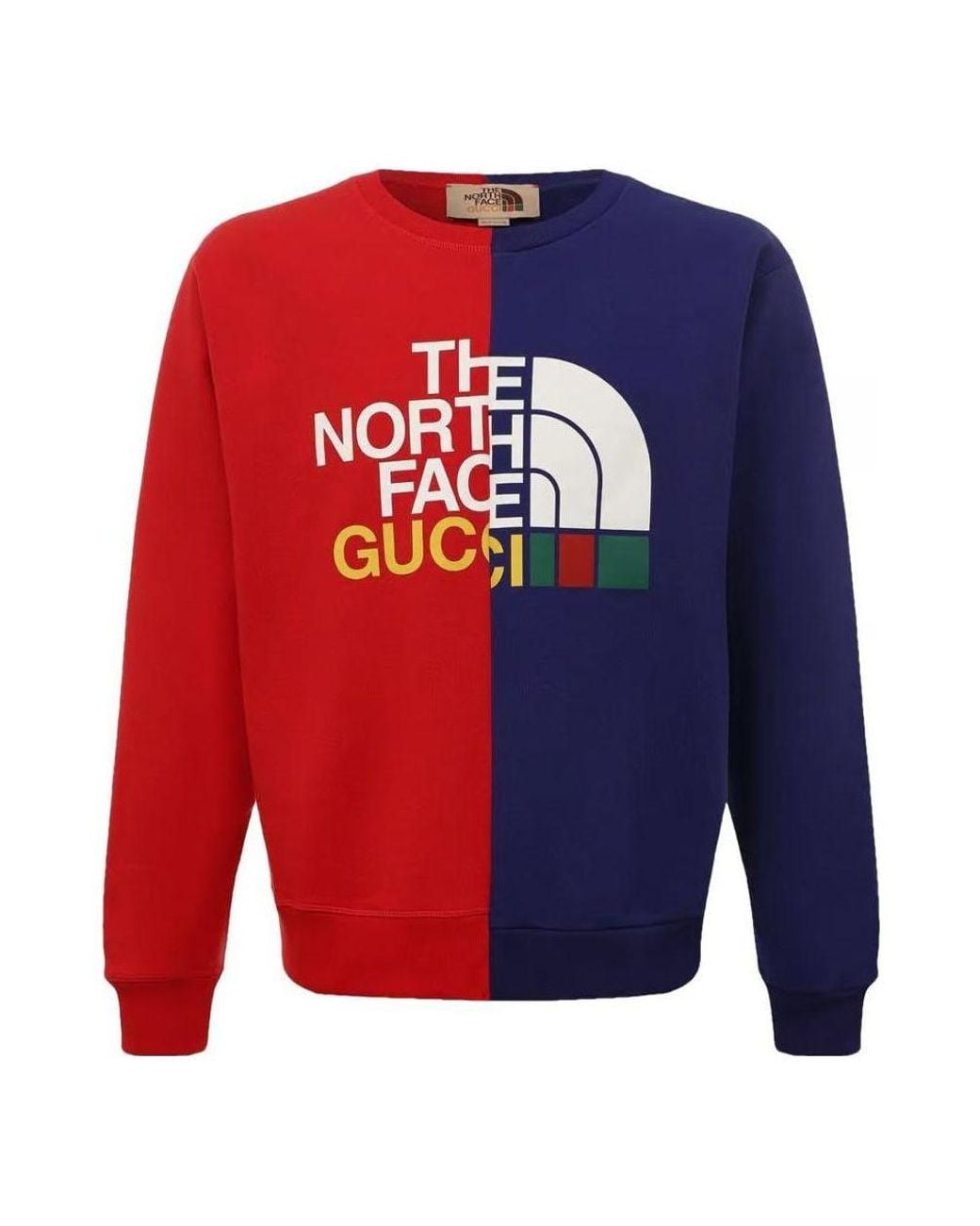 Gucci Blue X The North Face Sweatshirt for men