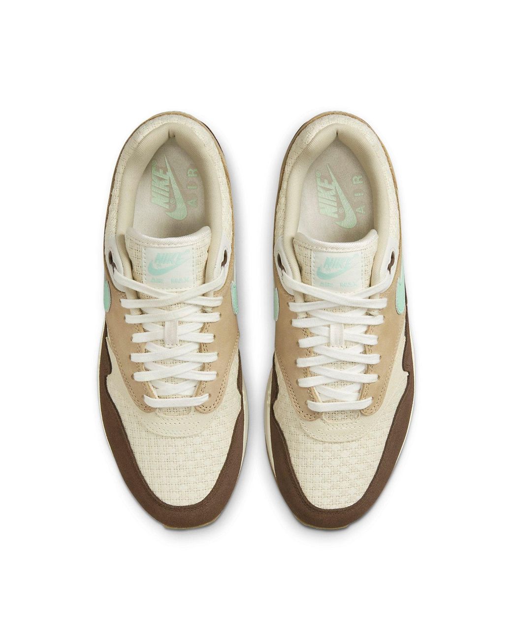 Nike White Air Max 1 Retro 'Crepe Hemp' 2022 for men