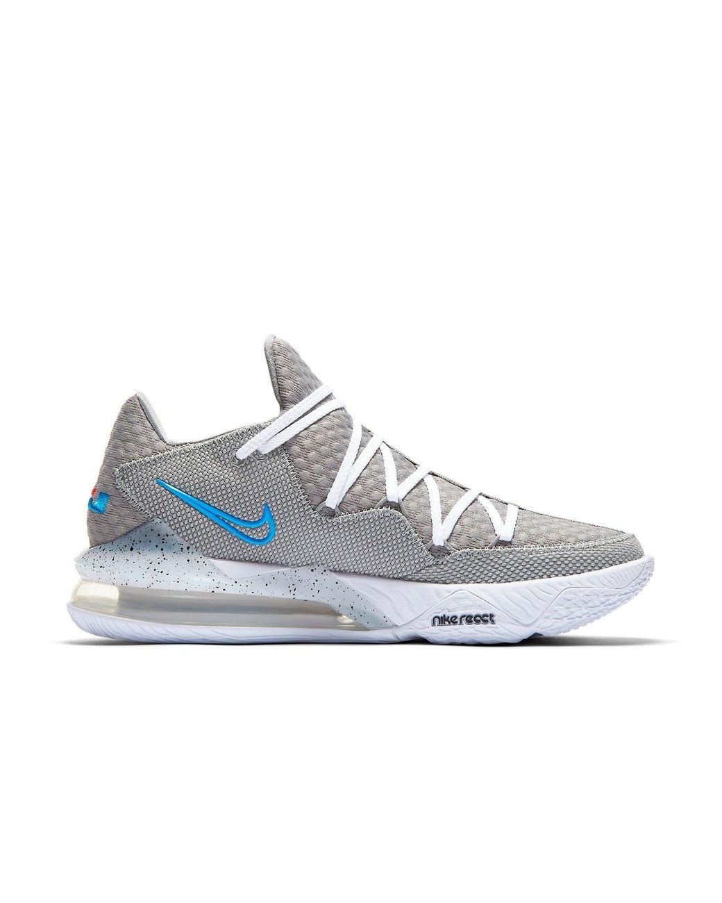 Nike Gray Lebron 17 Low Ep 'Particle' for men