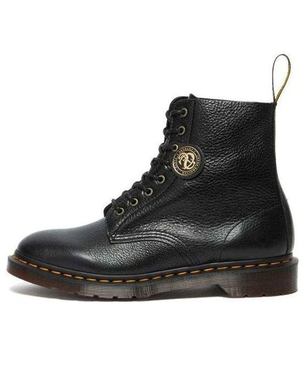 Dr. Martens Black 1460 Pascal Leather Ankle Boots