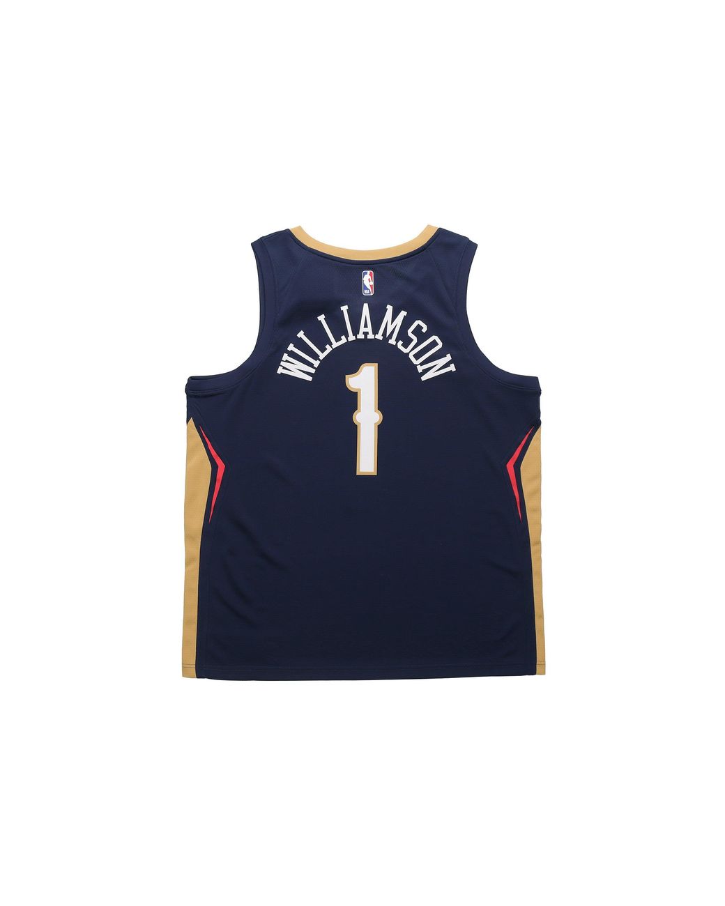 Nike Blue Nba Zion Williamson New Orleans Pelicans 2022/23 Icon Edition Swingman Jersey #1 for men