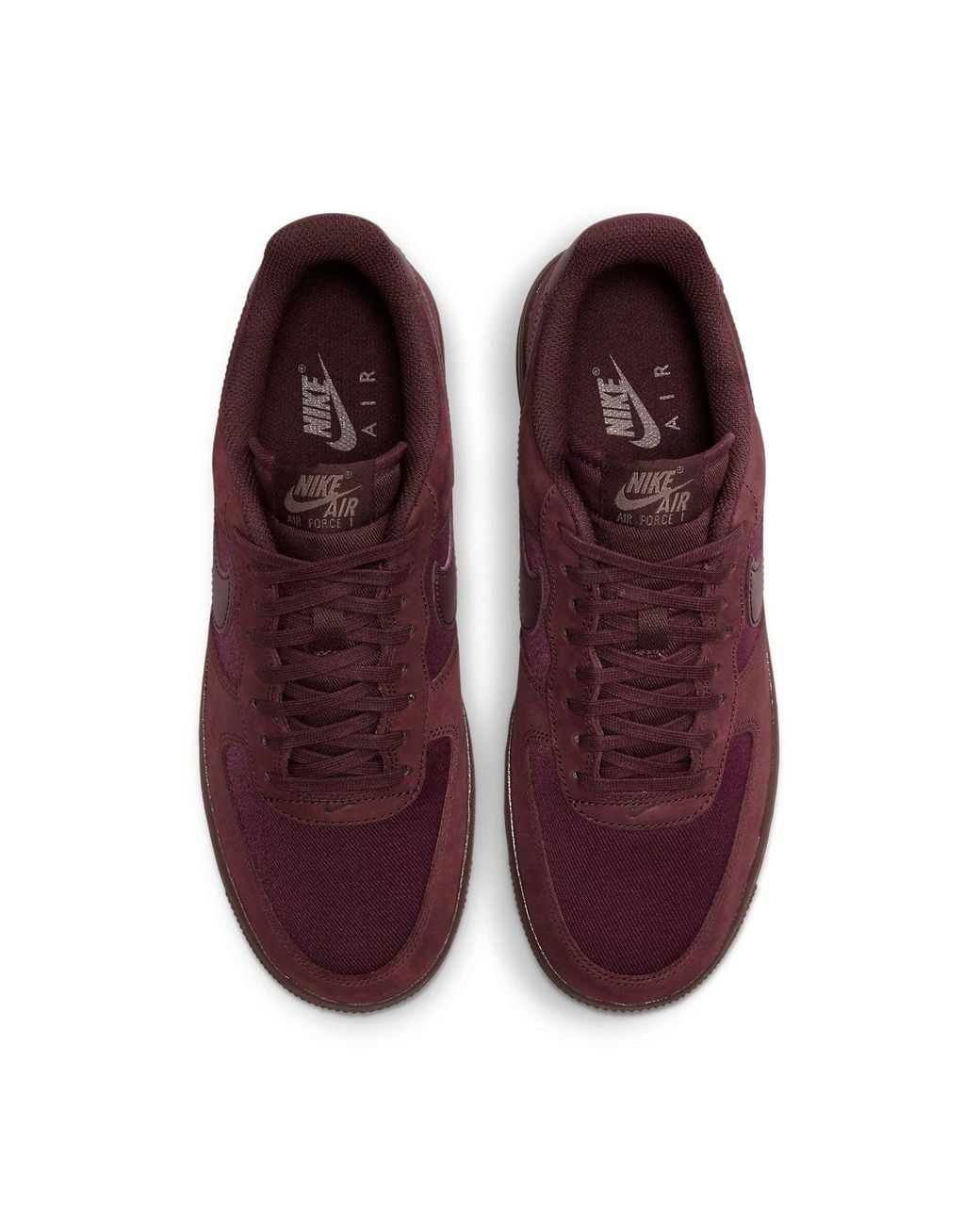 Nike Brown Air Force 1 '07 Low Crush' for men