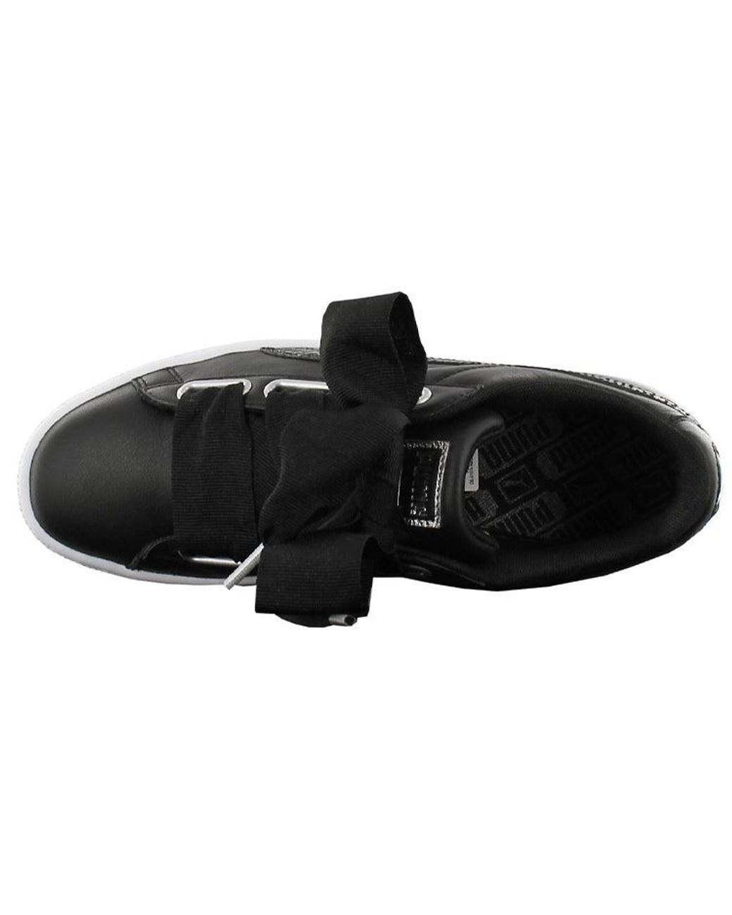 PUMA Black (Wmns) Basket Heart Oceanaire