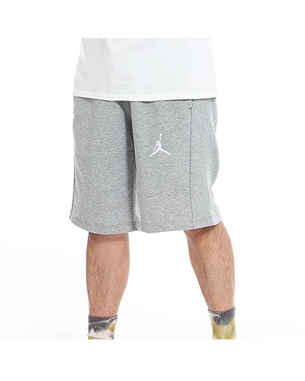 Nike Gray Casual Sports Basketball Training Breathable Shorts for men