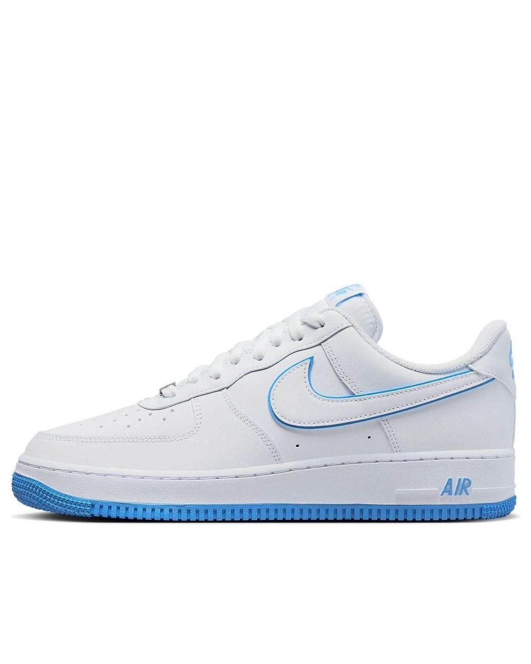 Nike Blue Air Force 1 Low University' for men