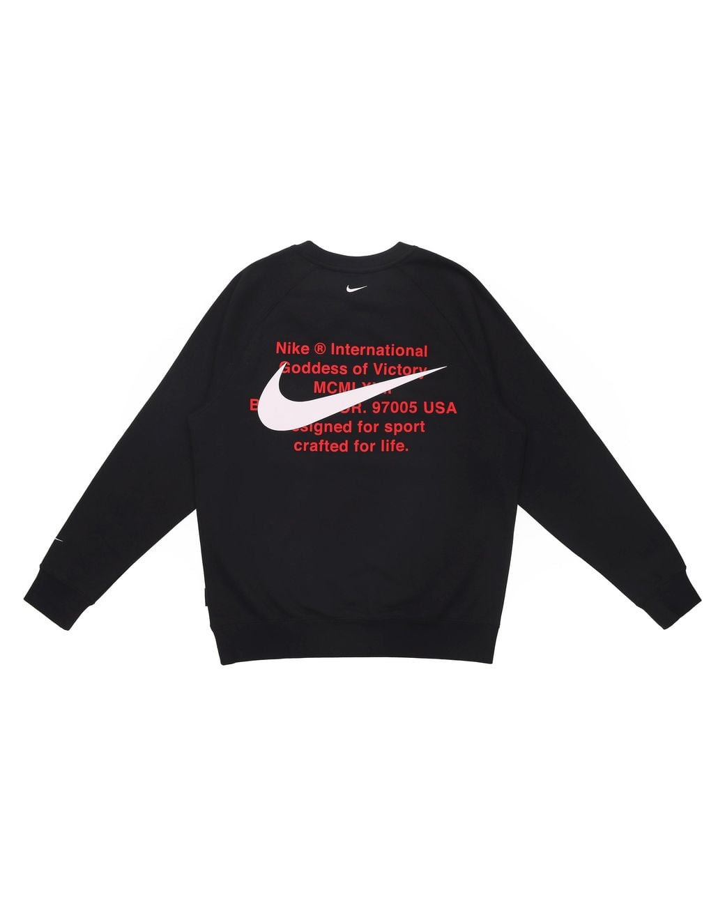 Nike Blue Tee Embroidered Round Neck Pullover for men