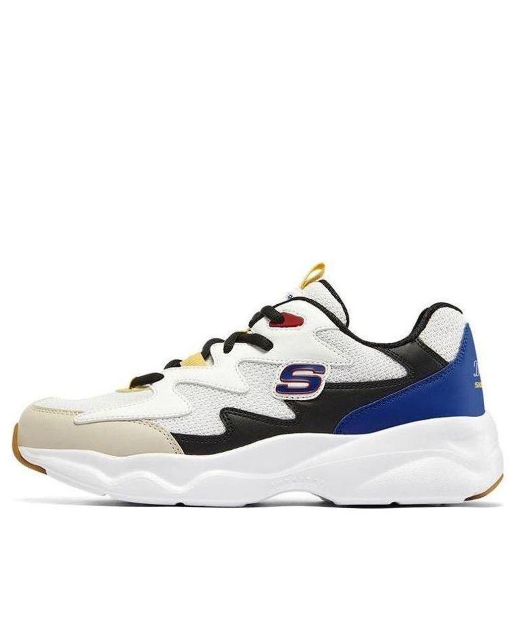 Skechers Blue (Wmns) D Lites Airy Low-Top Running Shoes