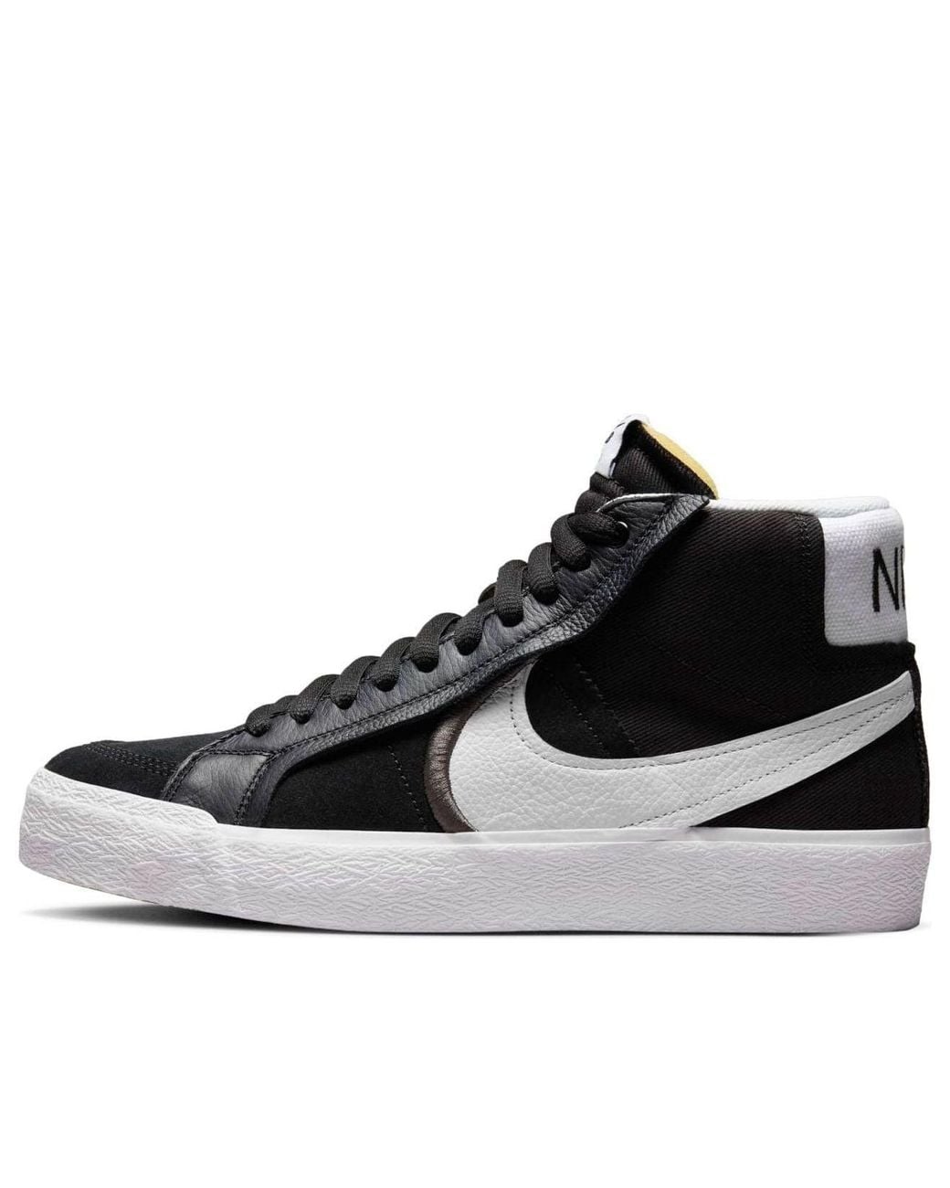 Nike Black Zoom Blazer Mid Premium Sb 'Oversized Swoosh for men