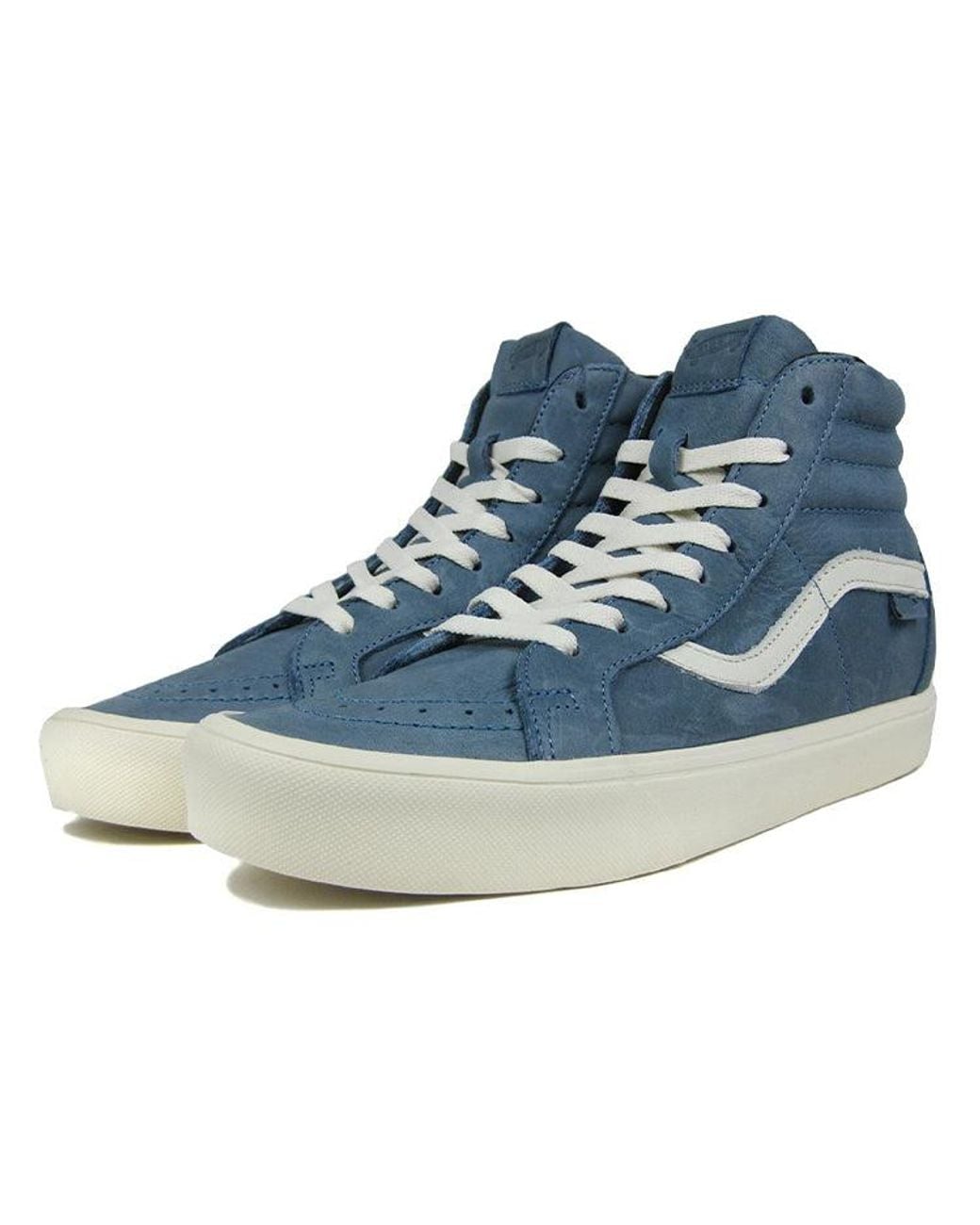 Vans Blue Horween X Vault Sk8-Hi Lite Lx 'Persian' for men