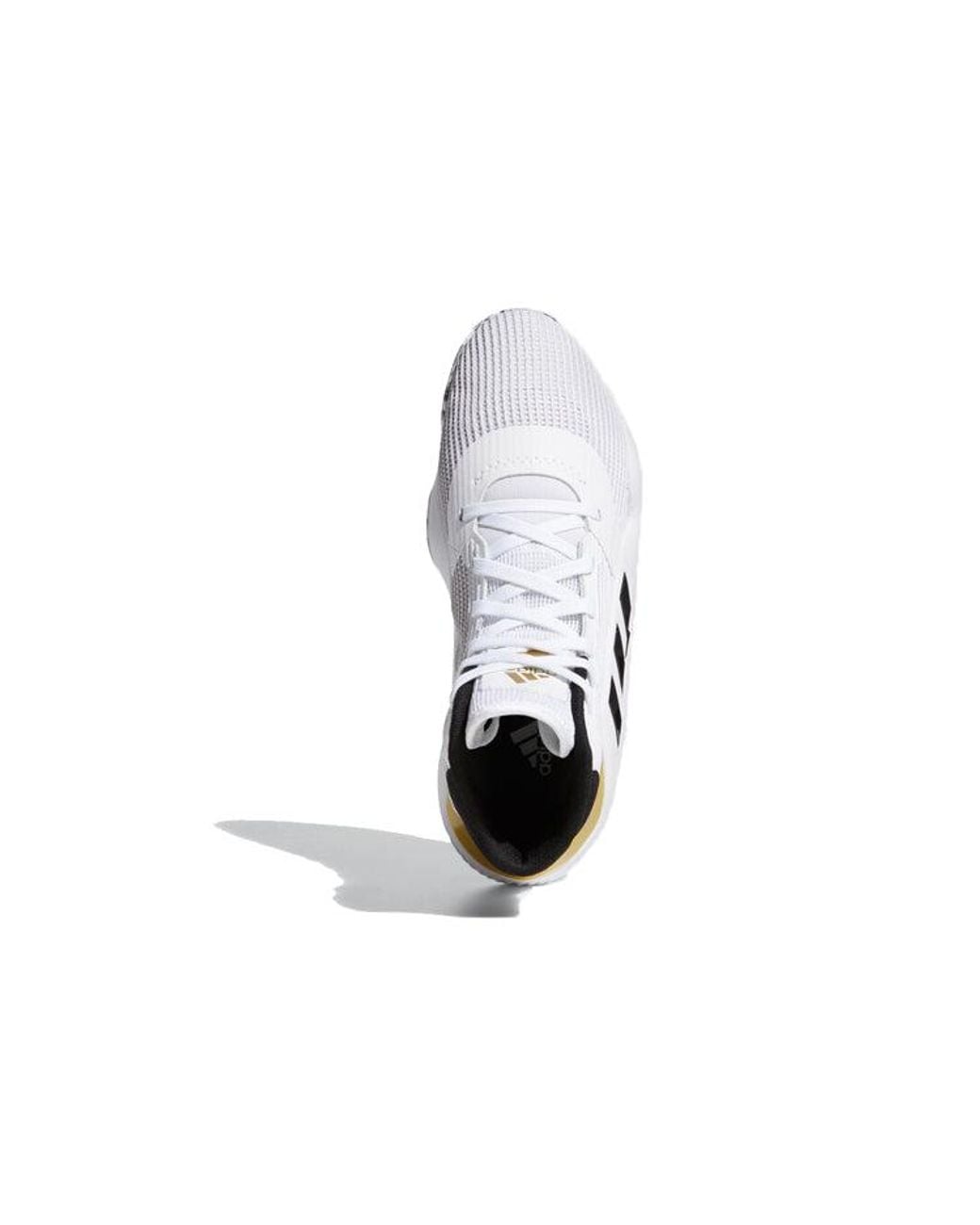 Adidas White Pro Bounce 2019 Metallic' for men