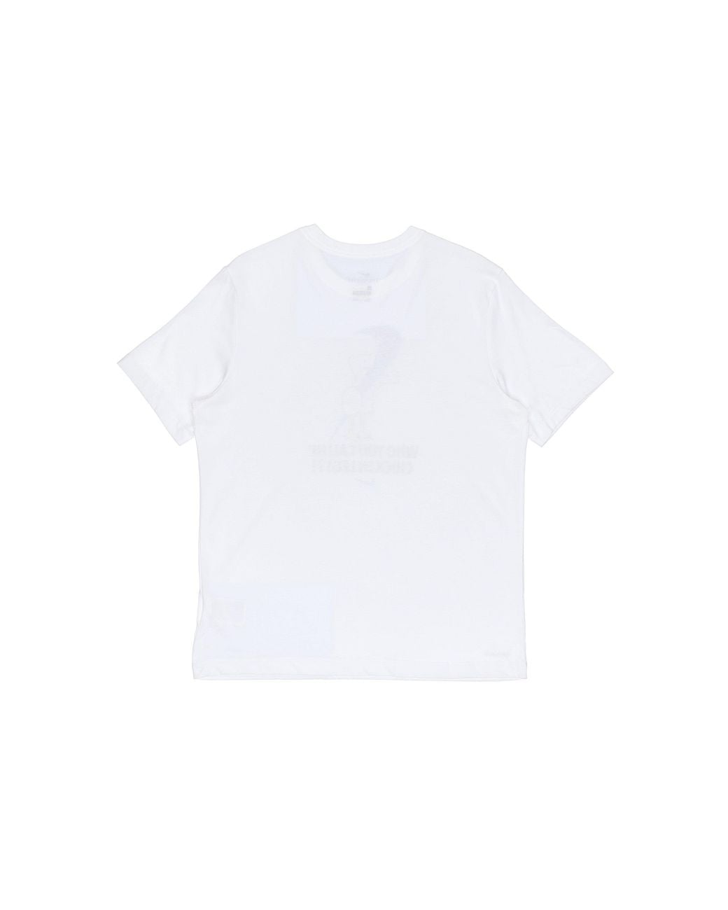 Nike White Dri-Fit Logo Printing Quick-Dry Sports for men