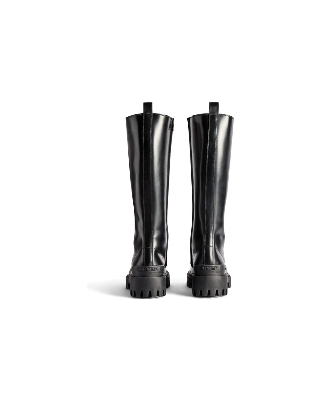 Balenciaga Black (Wmns) Strike 20Mm Boots Matte Smooth Calfskin'
