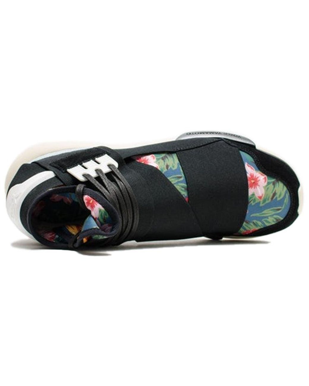 Adidas Black Y-3 Qasa Hi 'Floral' for men