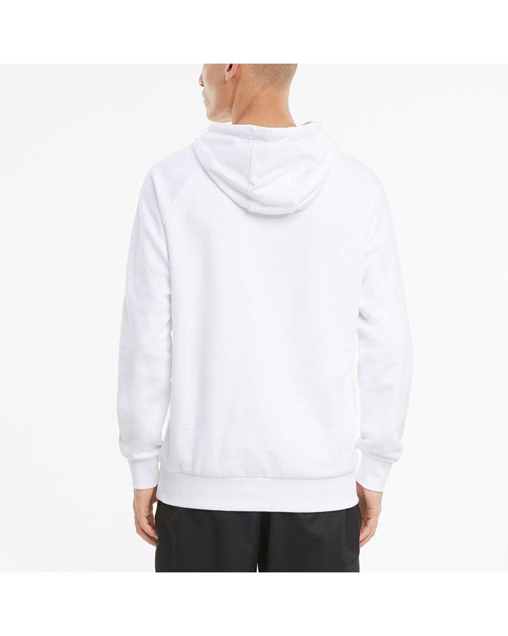 PUMA White International Graphic Hoodie for men