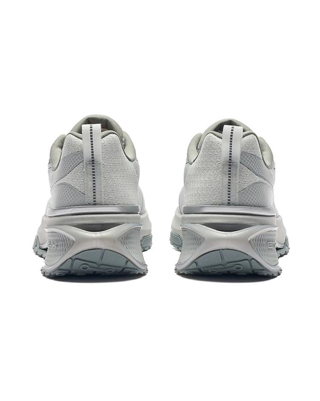 361 Degrees Gray Three-State 2.0 Running Shoes for men